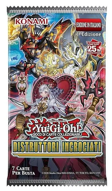 YUGI Distruttori Incrociati 1 Booster Pack