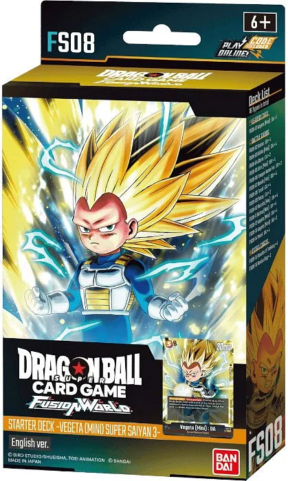 Dragon Ball ENG Super Fusion World Starter Deck FS08 1 Deck
