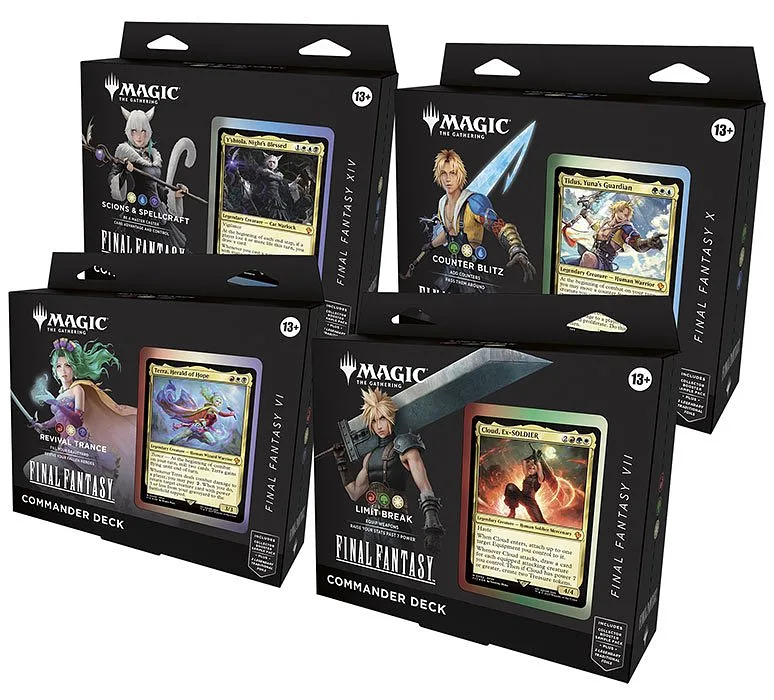 Magic ITA Final Fantasy 1 Commander Deck