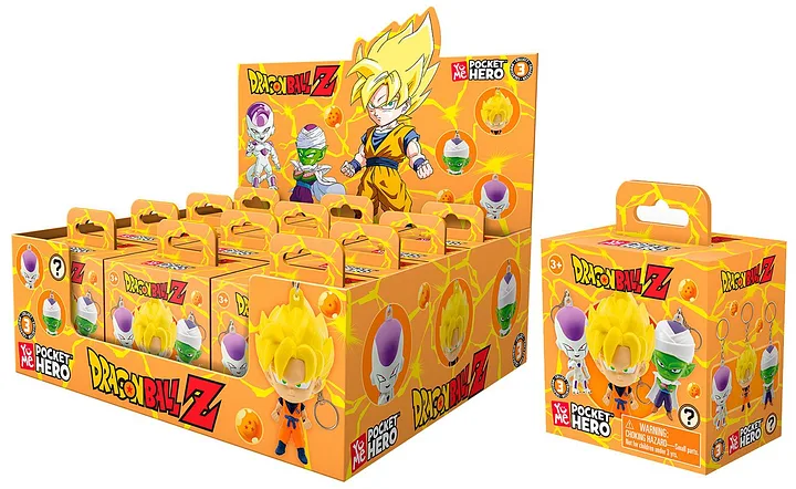 YuMe Llaveros Dragon Ball Z Hero Series 1pz Surtido