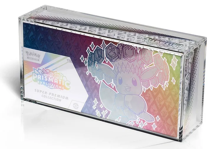 Acrylic Box Protection for Pokemon Super-Premium Collection